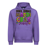 Tulip thick things mardi gras vibes Urban Hoodie - LillyAllenDesigns