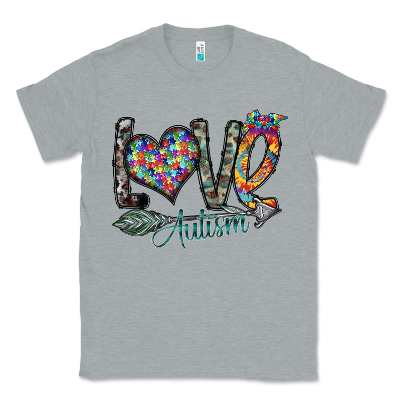 Love Autism Classic Tee by SublimationCraftShop | Teevron