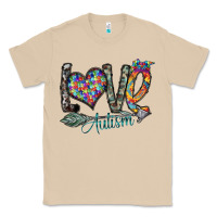 Mushroom love autism Classic Tee - SublimationCraftShop