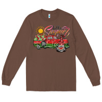 Chestnut hello summer Long Sleeve Tee - SublimationCraftShop