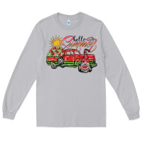 Moon Dust hello summer Long Sleeve Tee - SublimationCraftShop