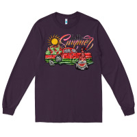 Plum hello summer Long Sleeve Tee - SublimationCraftShop