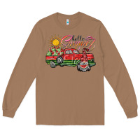 Toasted Coconut hello summer Long Sleeve Tee - SublimationCraftShop