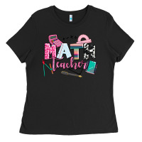 Black math teacher Ladies Tee - AdoDesignShop