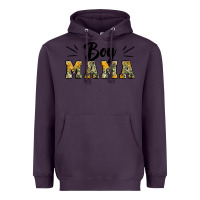 Plum boy mama camouflage pattern mother's day Heavyweight Hoodie - Artiststas