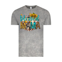 Cloud Rock blessed mama with sunflowers Vintage Tee - texasbilliewilder