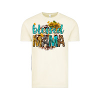 Vintage Arctic blessed mama with sunflowers Vintage Tee - texasbilliewilder