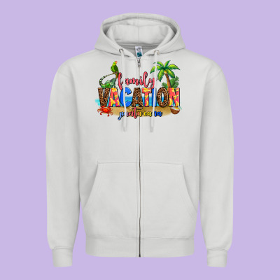 Punta Cana Family Vacation Zipper Hoodie Designed By Adodesignshop