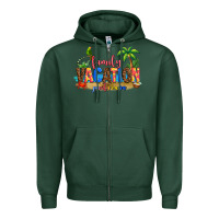 Sports Green punta cana family vacation Zipper Hoodie - AdoDesignShop