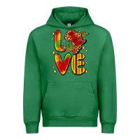 Emerald love juneteenth Urban Hoodie - LillyAllenDesigns