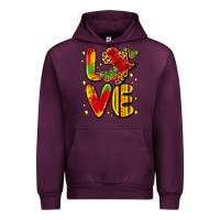 Mauve Wine love juneteenth Urban Hoodie - LillyAllenDesigns