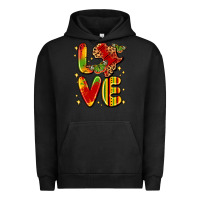 Pigment Black love juneteenth Urban Hoodie - LillyAllenDesigns