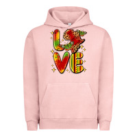 Pigment Salmon love juneteenth Urban Hoodie - LillyAllenDesigns