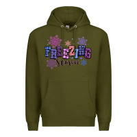 Army Green freezing season Premium Hoodie - MaliasSmallBusiness