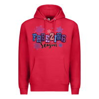 Cardinal freezing season Premium Hoodie - MaliasSmallBusiness