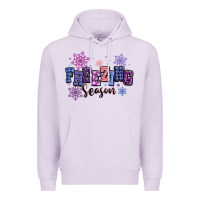 Lilac freezing season Premium Hoodie - MaliasSmallBusiness