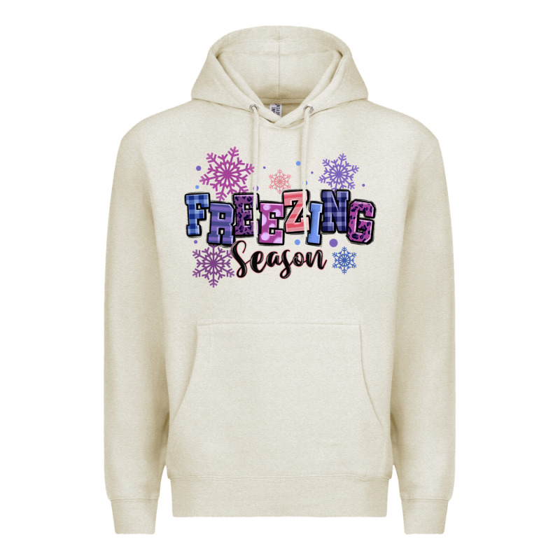 Freezing Season Premium Hoodie by MaliasSmallBusiness | Teevron