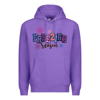 Purple freezing season Premium Hoodie - MaliasSmallBusiness