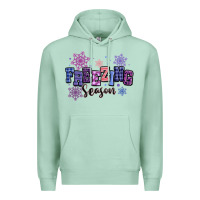 Seafoam freezing season Premium Hoodie - MaliasSmallBusiness
