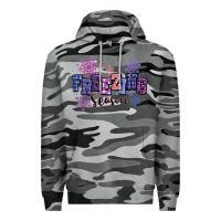 Slate Camo freezing season Premium Hoodie - MaliasSmallBusiness