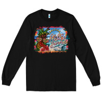 Black hello summer Long Sleeve Tee - SublimationCraftShop