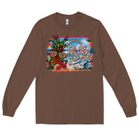 Chestnut hello summer Long Sleeve Tee - SublimationCraftShop