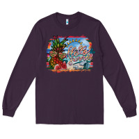 Plum hello summer Long Sleeve Tee - SublimationCraftShop
