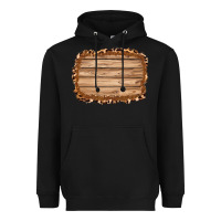 Black wood leopard and shimmer background 3200x2400 Heavyweight Hoodie - AdoDesignShop