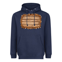Navy wood leopard and shimmer background 3200x2400 Heavyweight Hoodie - AdoDesignShop