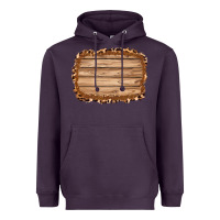 Plum wood leopard and shimmer background 3200x2400 Heavyweight Hoodie - AdoDesignShop
