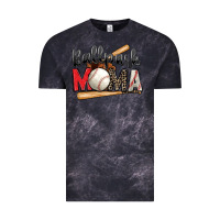 Cloud Black ballpark mama baseball Vintage Tee - Zillion Design Studio