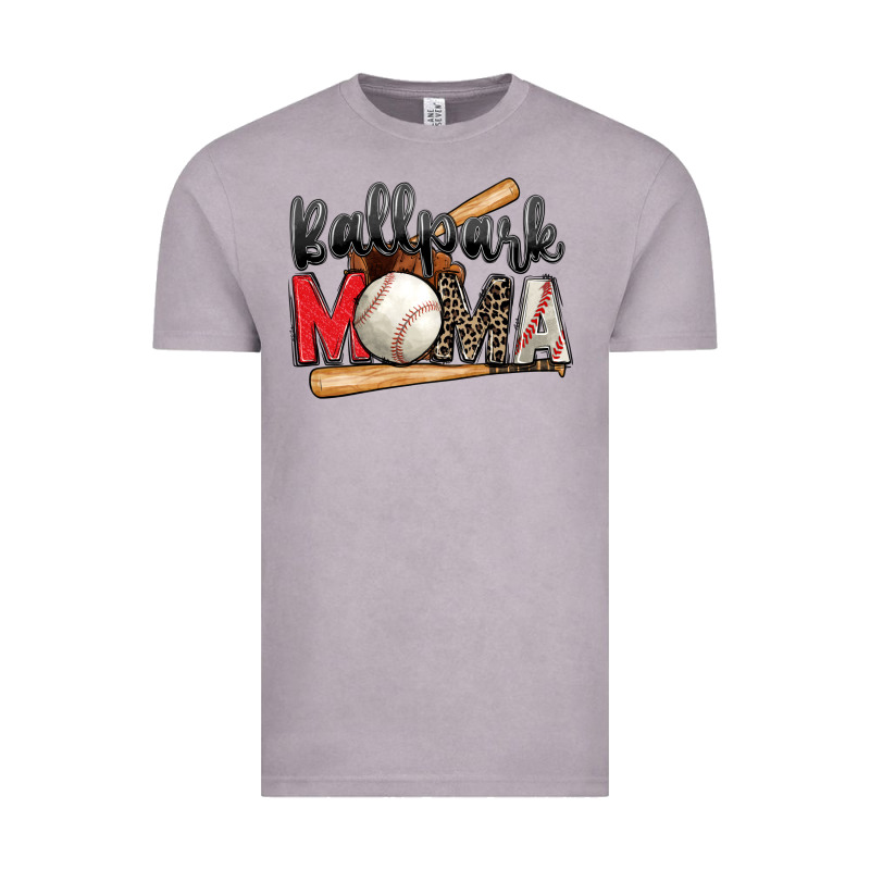 Ballpark Mama Baseball Vintage Tee by Zillion Design Studio | Teevron