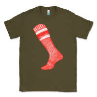 Army Green red sock fa element 2 Classic Tee - FaDigitalArtStudio