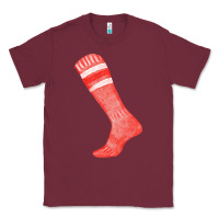 Burgundy red sock fa element 2 Classic Tee - FaDigitalArtStudio