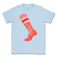 Dusty Blue red sock fa element 2 Classic Tee - FaDigitalArtStudio