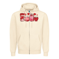 Sandshell valentines day coffee Zipper Hoodie - JahusDesignShop