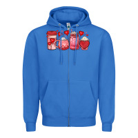 True Royal valentines day coffee Zipper Hoodie - JahusDesignShop