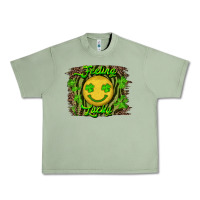 Oil Green feeling lucky Urban Heavy Tee - RanaPortraitStore