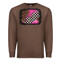 Chestnut racing leopard background Premium Sweatshirt - Jasminsmagicworld
