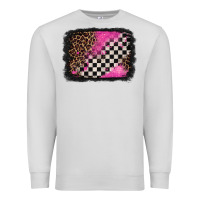 Dove Grey racing leopard background Premium Sweatshirt - Jasminsmagicworld