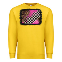 Lemon racing leopard background Premium Sweatshirt - Jasminsmagicworld