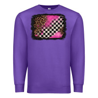 Purple racing leopard background Premium Sweatshirt - Jasminsmagicworld