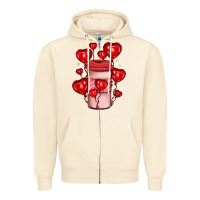 Sandshell valentines day coffee Zipper Hoodie - JahusDesignShop