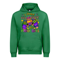 Emerald i paused my game for mardi gras Urban Hoodie - LillyAllenDesigns