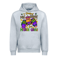 Heather Grey i paused my game for mardi gras Urban Hoodie - LillyAllenDesigns