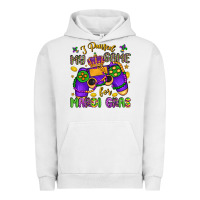 Pigment Lunar Rock i paused my game for mardi gras Urban Hoodie - LillyAllenDesigns
