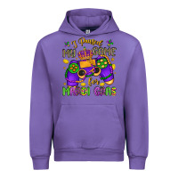 Tulip i paused my game for mardi gras Urban Hoodie - LillyAllenDesigns