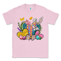 Bubblegum Pink Easter Heart Easter Day Classic Tee - Neo Western