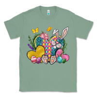 Sage Easter Heart Easter Day Classic Tee - Neo Western