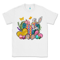 White Easter Heart Easter Day Classic Tee - Neo Western